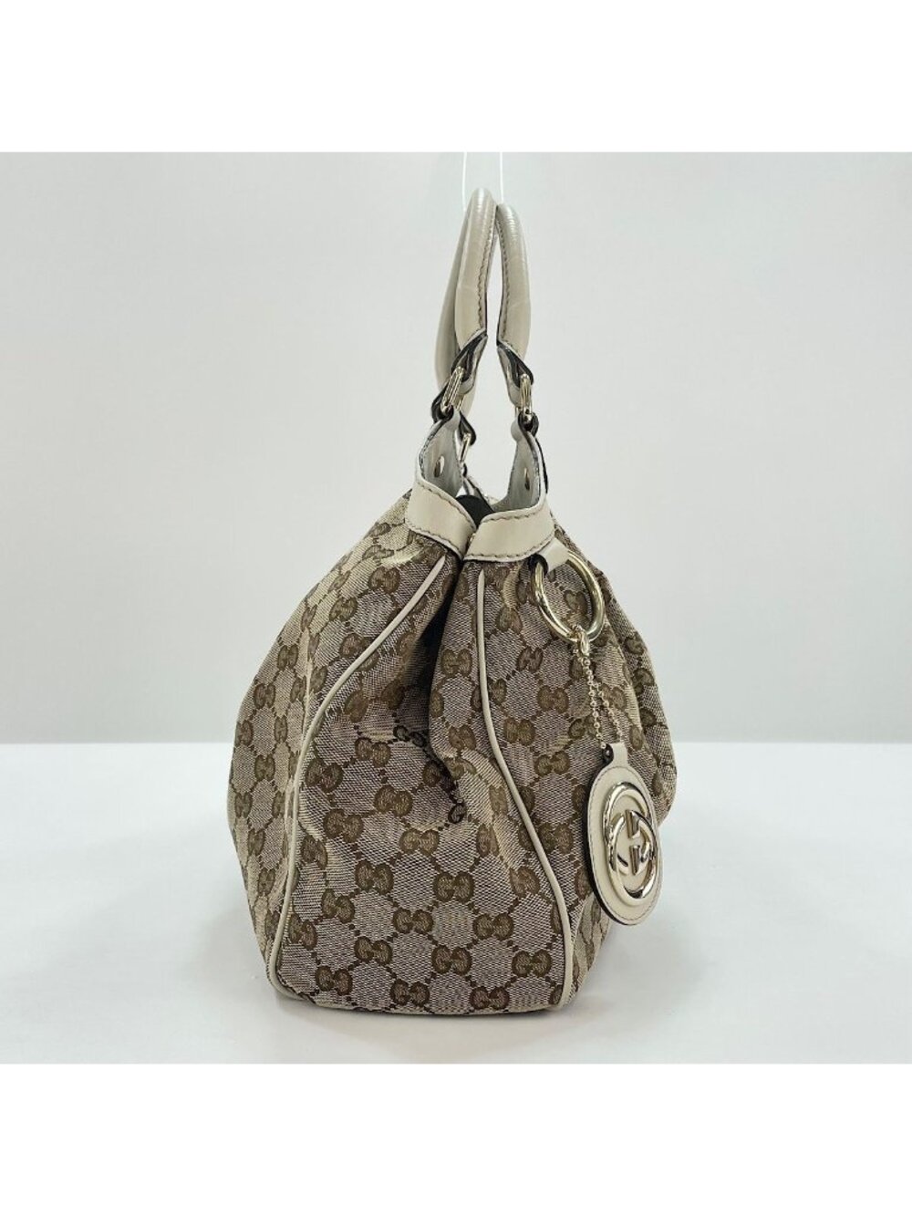 ★SOLD★ Gucci Handbag Suki Beige - Picture 4 of 10